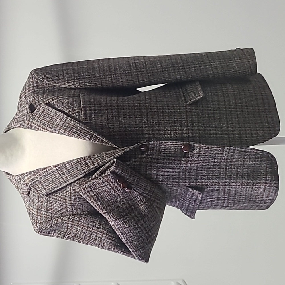 Lady Hardwick Vintage 100% wool jacket coat blazer size 14